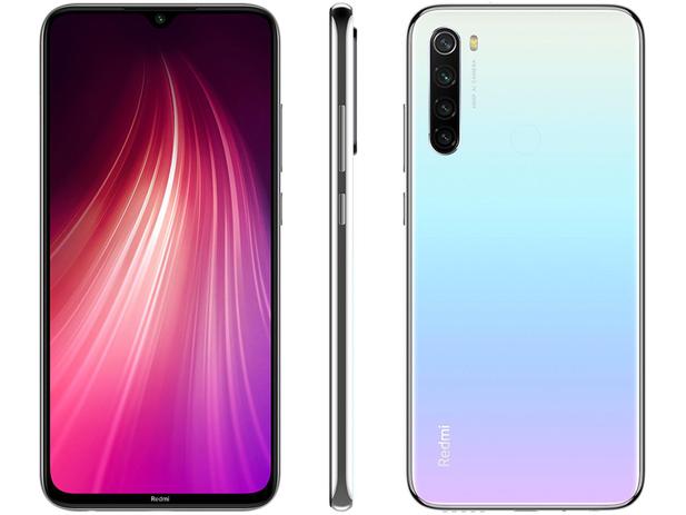 Celular Redmi Note 8 4GB/ 64GB MOONLIGHT WHITE - Celulares - White - branco - Central - unidade    Cod. CL RDM 8 4GB/ 64GB